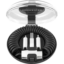 VONMÄHLEN allroundo c, 0,75 m, USB 2.0, 12 W), USB C, USB 0,48 Gbit/s, Schwarz
