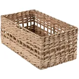 Aufbewahrungskorb B 19,5 cm AMARYL, 19,5 x 12,5 cm - Braun - Seegras