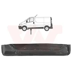 Van Wezel Tür, Karosserie [Hersteller-Nr. 4394271] für Nissan, Opel, Renault
