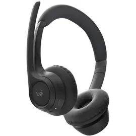 Logitech Zone 305 for Business Stereo-Headset Schwarz - UC Version, Natives Bluetooth, inkl. USB-C/A Dongle, kabellos, USB-C