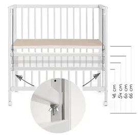 fillikid Beistellbett Premium Vario 2in1 - (auch für