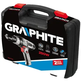 Graphite Bohrmaschine 250W, 10mm Bohrfutter ohne Schlüssel