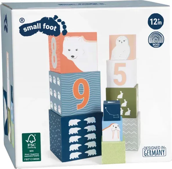 Small Foot Stapelwürfel - Arctic