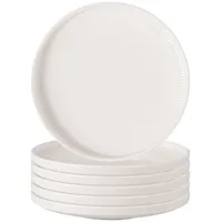 Villeroy & Boch Brotteller Afina ø 17,1 cm 6er Set weiß