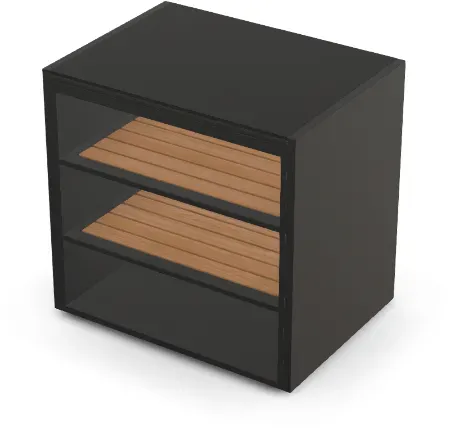 Brabura CT 90 Ablagemodul - Nero Zimbabwe / Anthrazit