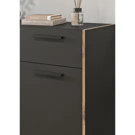 inn.furn Salud Garderoben-Set 180 x 189 x 37 cm Grau