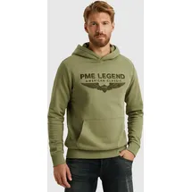PME Legend Hooded soft terry Kapuzensweatshirt grün L