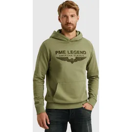 PME Legend Hooded soft terry Kapuzensweatshirt grün L