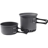 Origin Outdoors Biwak Topfset Radiator Kochtopfset-Grau-One Size