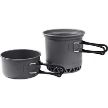 Origin Outdoors Biwak Topfset Radiator Kochtopfset-Grau-One Size