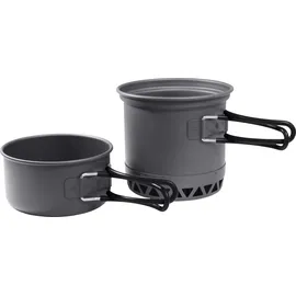 Origin Outdoors Biwak Topfset Radiator Kochtopfset-Grau-One Size