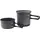 Origin Outdoors Biwak Topfset Radiator Kochtopfset-Grau-One Size
