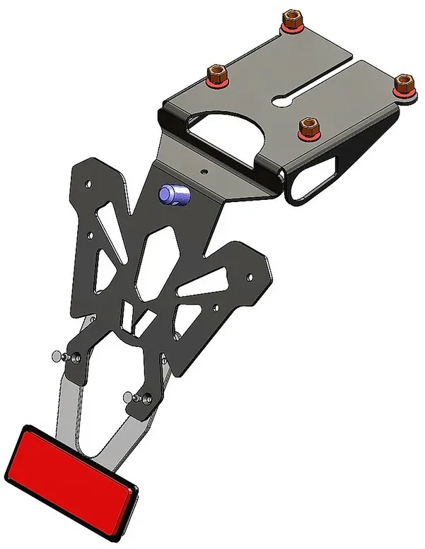 V PARTS Kennzeichenhalter