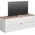 Hom ́in DIANA TV-Lowboard 140x62x44 cm Weiß/Eiche