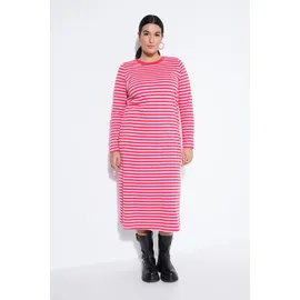 Studio Untold Jerseykleid Maxi Pink/Rot 50/52