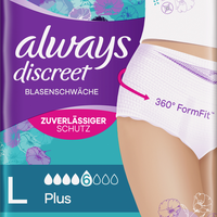 Always Discreet Plus Inkontinenzunterwäsche Frau 32 Stück(e)