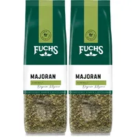Fuchs Gewürze - Majoran gerebelt im recyclebaren Nachfüllbeutel - 10 g (Packung mit 2)
