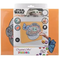 Craft Buddy Crystal Art Junior Star Wars Grogu Bastelset