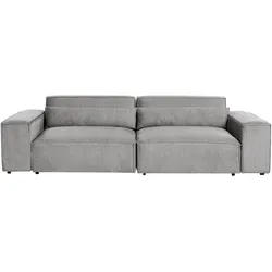 2-Sitzer Sofa grau HELLNAR