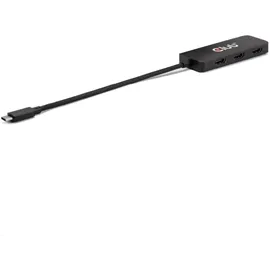 Club 3D USB Typ-C MST Hub auf Triple HDMI 4K60Hz
