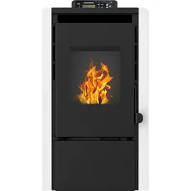 Nemaxx NEMAXX® PC5 Pelletofen 5,3 kW bis 120 m3 – Pelletheizung & Elektrokamin mit ECO-Modus, WiFi Ready, Display, Fernbedienung & Sicherheitssystem –