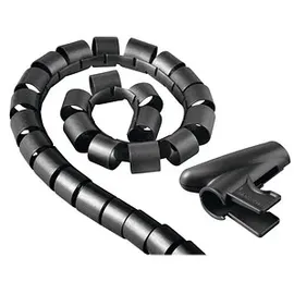 Hama Kabelschlauch 2,5 m, schwarz