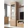 OTTO home Vitrine Larona 65 x 37 x 205,6 cm Braun