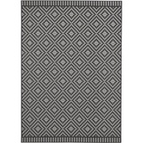 freundin Home Collection Teppich »Breeze«, rechteckig, 49403423-3 schwarz/creme 8 mm