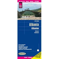 Reise Know-How Landkarte Albanien / Albania (1:220.000)