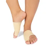 Hallux Valgus Korrektur Socken - Vorfuß Gelsocke - Bunion Schutz Vorfuß - Zehenspreizer mit Silikon Pad - Entlastung Vorfusspolster - Schiene für Schmerzlinderung