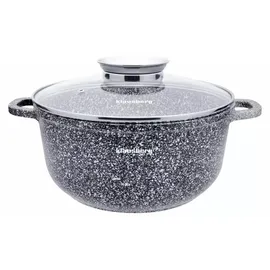Klausberg Marmorbeschichteter Kochtopf 24 cm rund