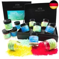 Hallingers Männer-Power - 5er Badesalz-Geschenk-Set mit Totes Meer-Salzen (Set)