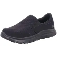 SKECHERS Herren Flex Advantage Sr Mcallen Küchenschuhe, Black Mesh Water Stain Repellent Spray, 40 EU