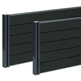 Gutta Hochbeet-Erweiterung Elevada 191 x 80 x 78 cm Anthrazit