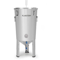 Klarstein Gärkeller Pro Fermentierkessel 30 Liter Hefeablassventil 304-Edelstahl