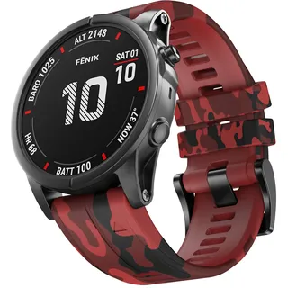 Garmin Uhrenarmband 22mm für Fenix 5/5 Plus/6/6 Pro/7/7 Pro/3, Epix 2, Instinct/Instinct 2 Solar, Forerunner 935/945/955/745, Approach S60, S62 - Quickfit 22mm Armband