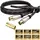 Hama Antennen-Kabel Koax-Stecker/Koax-Kupplung 1,5 m Braun