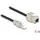 DeLock Kabel RJ45 Stecker zu Keystone Modul Buchse Cat.6A 5 m