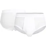 Götzburg Wäsche Slip aus Baumwolle, im 2er-Pack Weiss, M