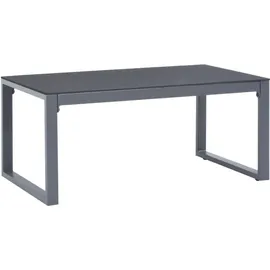 vidaXL Garten-Lounge-Set 3-tlg. schwarz 44448