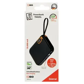 2Go Powerbank Travel 10000mAh USB-C