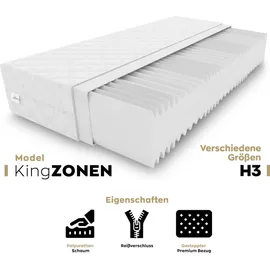 king matratzen KingZonen 7 Zonen 100 x 200 cm H3