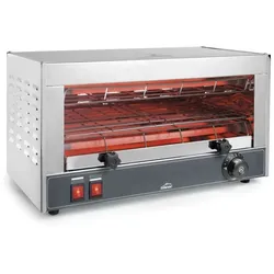 Lacor 69172 Horizontales elektrisches Werkzeug einfacher Grill, Grau, 2400 W