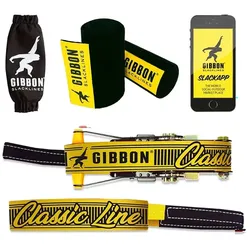 GIBBON Slackline-Set 25m yellow