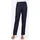 Heine Leinenhose HEINE, Damen, Gr. 34, Normalgrößen, blau (marine), 100% Leinen, unifarben, lang, Hosen