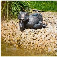 esotec Wasserspeier liegender Frosch Pepe