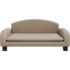 vidaXL Kindersofa Cappuccino 70 x 45 x 30 cm Kiefer braun