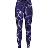 Odlo Damen Zeroweight Print Tights lila