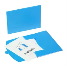 Pagna Dokumententasche Wallet DIN A4 blau glatt 0,43 mm, 1 St.