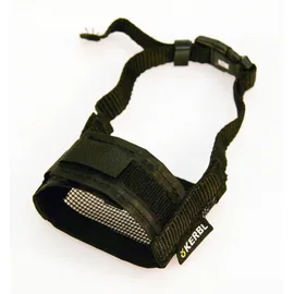 kerbl heimtier Kerbl Pet Nylon Maulkorb XL, schwarz 20 - 26 cm / 9,5 cm